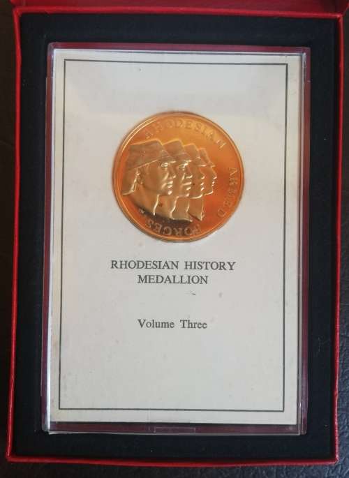 Rhodesian History Medallion 1 - 5 (Set)
