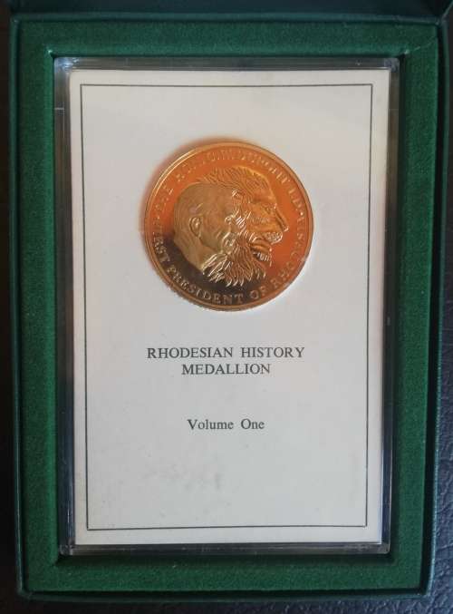 Rhodesian History Medallion 1 - 5 (Set)