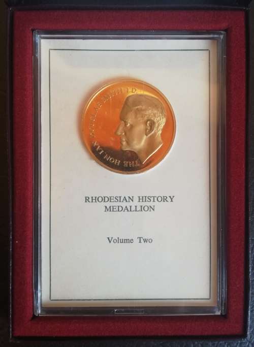 Rhodesian History Medallion 1 - 5 (Set)