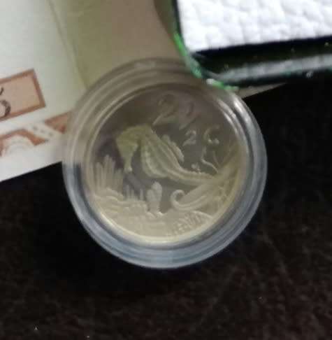 SA Mint, 2 1/2 c Tickey, Seahorse, 1997