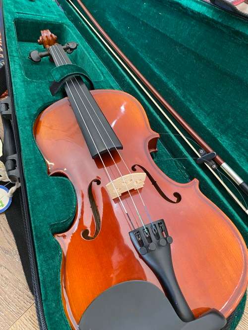 Sadner Bach Model 301 Violin + Teach yourself violin Kit