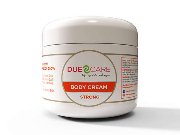 Due care body cream Strong 500g