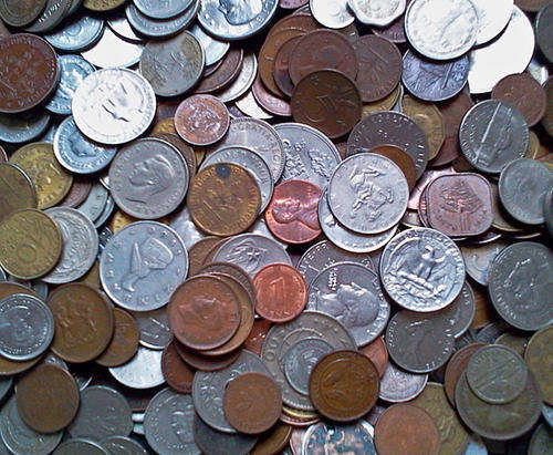 Lot of World Coins - Bid per 10 coins