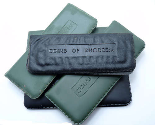 5 x UNC coins sets from Rhodesia