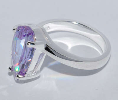 JUST IN !!!! Gorgeous SOLID Sterling Silver designer Ring - Size 6