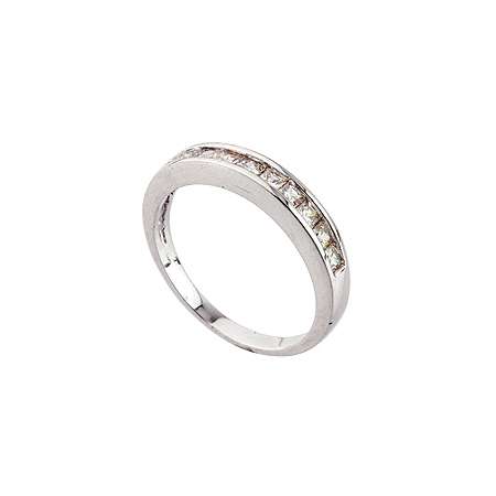 BIG SALE!!!! Stunning Stackable enternity CZ band ring - Size 6 / N