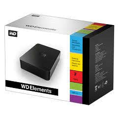 WD 3.5 2TB elements external hard disk usb 2.0