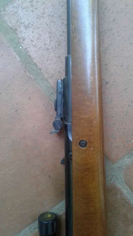 Air rifle 0.22 caliber. Gecado 50 E made in Germany