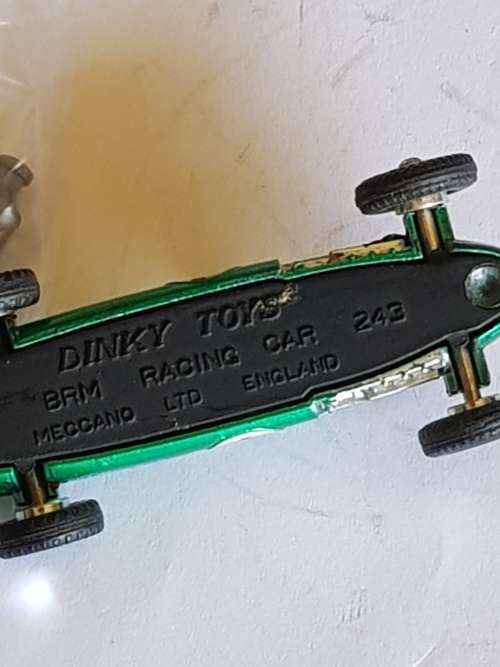 Dinky 243 BRM racing car. In mint condition, not Corgi matchbox