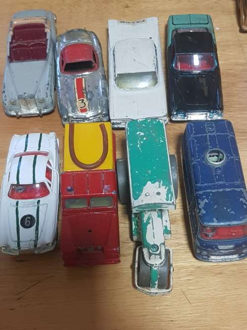 Corgi Dinky 'scrappies'  8 volvo, landrover, mercedes, etc