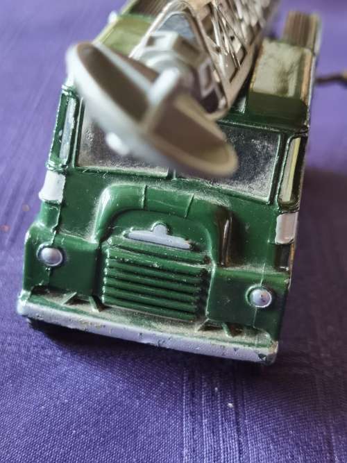 Dinky 969BBC TV Extended mast with dish. very scarce. Excellent condition