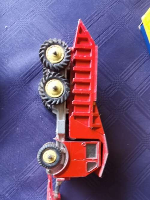 Dinky Foden Dump truck with bull dozer blade Original box
