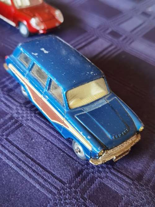 Corgi 491 Ford Cortina Consul. Played with condition. Not Dinky or matchbox