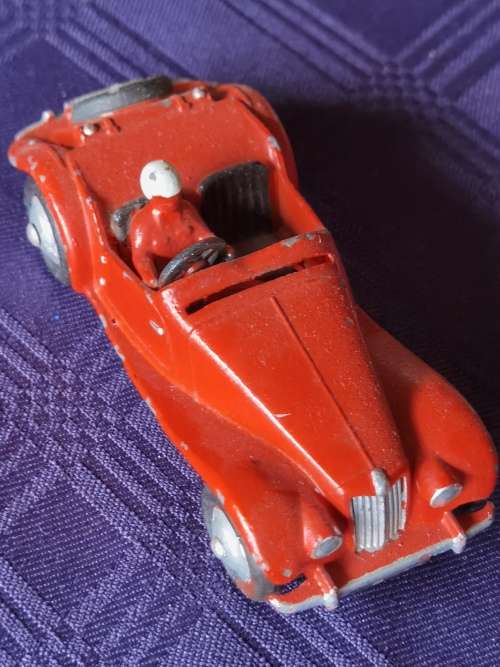 Dinky 108 Midget  repainted.  Not Corgi