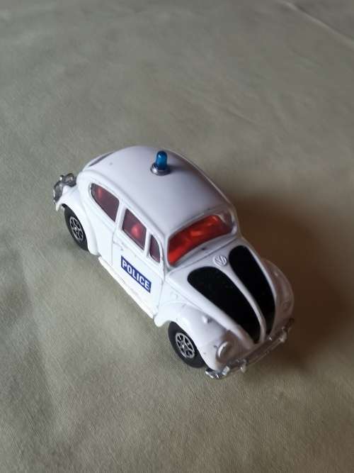 Corgi 373 VW Beetle Police Whizzwheels. Excellent. Not Dinky