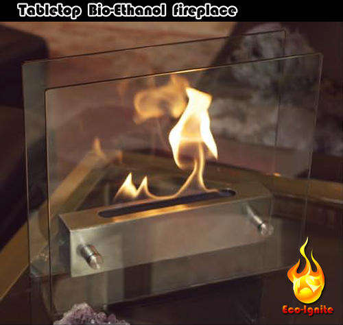 Bio-Ethanol Fireplace - GO GREEN in Style!