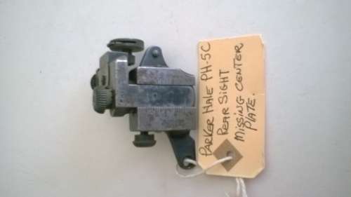 Lee Enfield No 4 rifle Parker Hale PH 5c rear sight