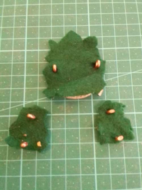 TVL Cadet set of three badges.