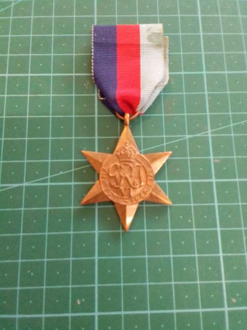 WW2 MEDAL NAMED AND NUMBERED