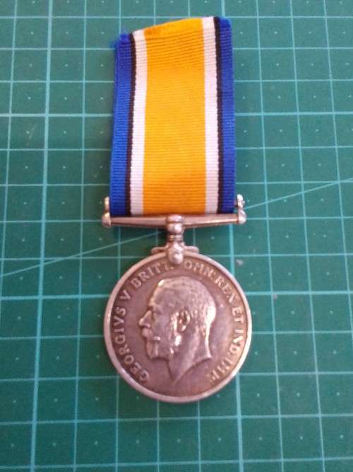 WW1 MEDALNAMED AND NUMBERED
