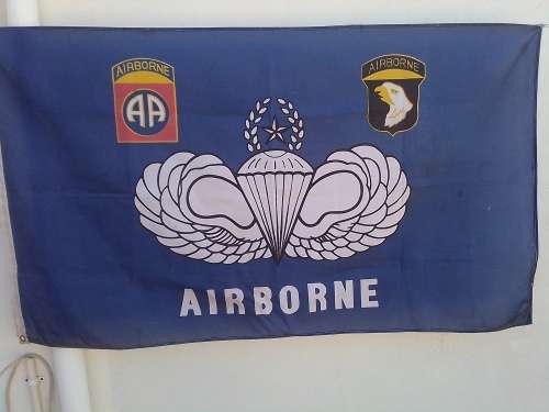 USA AIRBORNE UNIT FLAG