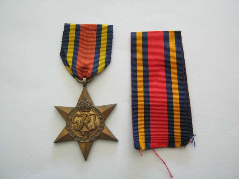 Burma Star.