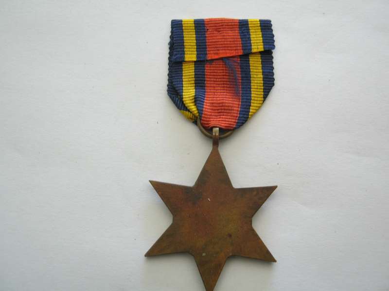 Burma Star.