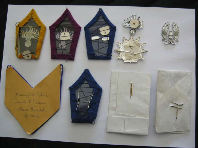 Lot of 18 World Police Badges.