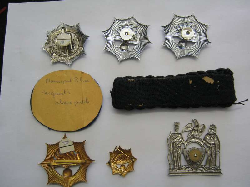 Lot of 18 World Police Badges.