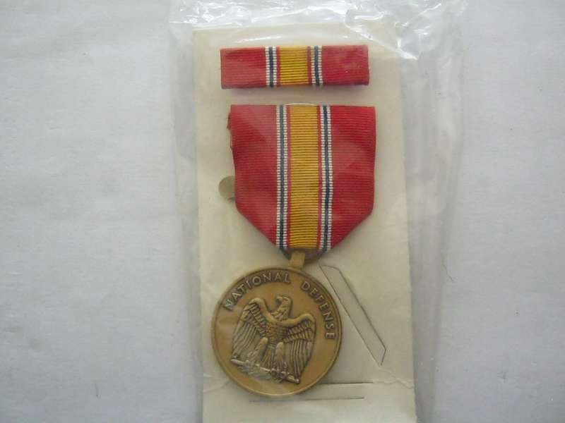 US National Defence Medal.