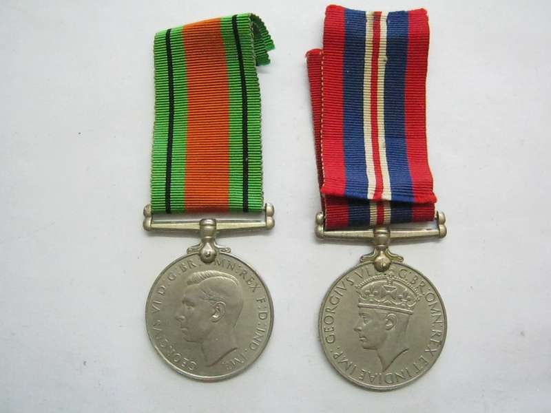 Pair of WW 2 Medals.