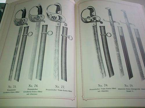 W. K. & C. German swords, bayonets and hunting daggers catalogue.