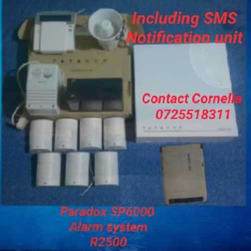 Paradox SP6000 Alarm system