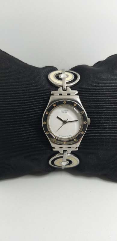 Swatch Irony stylish ladies wrist watch. Good working condition.
