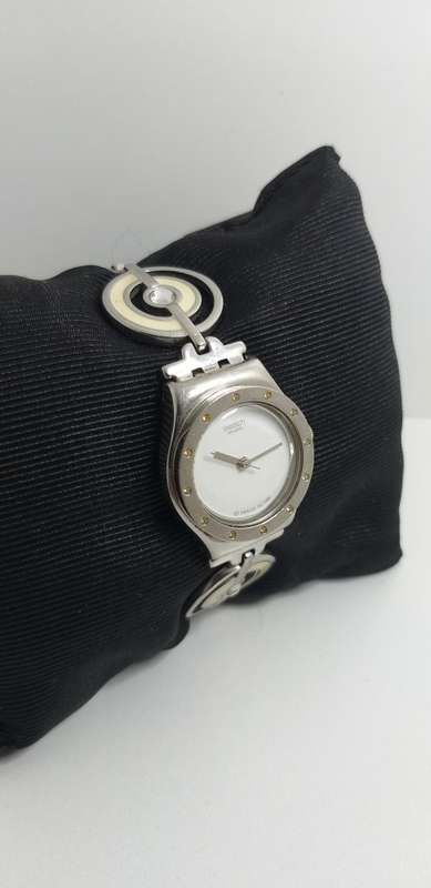 Swatch Irony stylish ladies wrist watch. Good working condition.