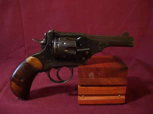 DEACTIVATED Vintage Webley & Son .455 Revolver MK IV 'Known As Boer War Model' Collectors Dream!!!