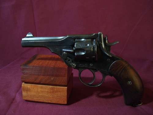 DEACTIVATED Vintage Webley & Son .455 Revolver MK IV 'Known As Boer War Model' Collectors Dream!!!