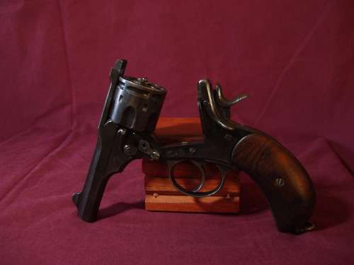 DEACTIVATED Vintage Webley & Son .455 Revolver MK IV 'Known As Boer War Model' Collectors Dream!!!