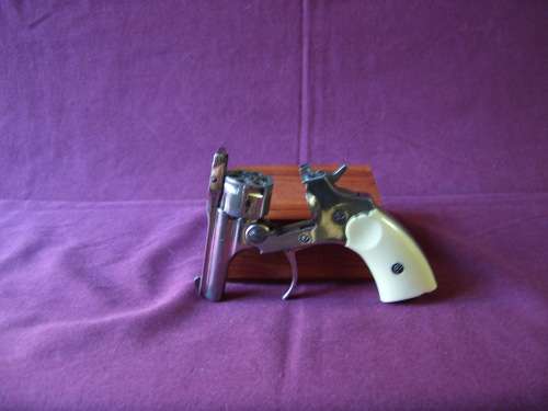 DEACTIVATED!!! Vintage Arma .22 Short  Folding Triger Pocket Revolver. Made in Belgium