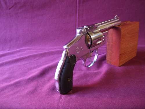 DEACTIVATED!! Vintage Smith & Wesson .38 Spec Revolver, Safety Hammer-less. Circa 1887 to 1940.