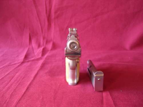DEACTIVATED!!! Beautiful Chrome Star Langer .22 LR Pistol. Great Collectors Item. Crazy R1 Start