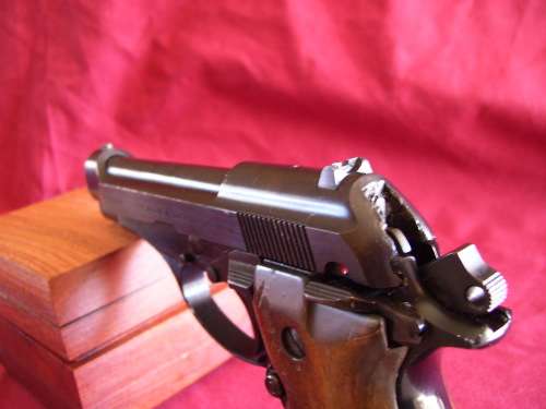 DEACTIVATED!!! Beautiful Pietro Beretta Mod84 9mm Short Pistol. Exellent Collectors Piece.