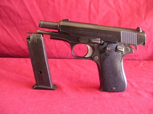 DEACTIVATED!!! Star 9mm P. Beautiful Collectors Pistol. Crazy R1 Start!!!