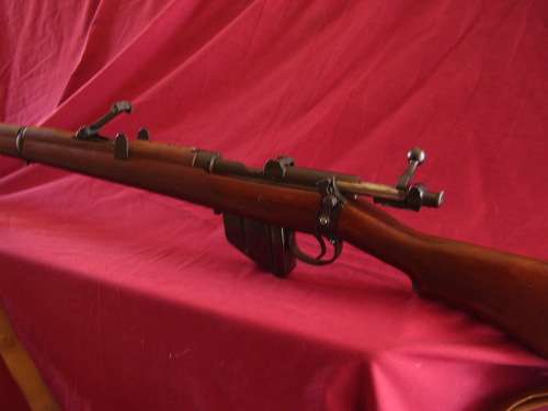 DEACTIVATED !!! 1917 BSA Rifle .303 Cal With Matching 1907 Bayonet And Scabbard. Crazy R1 Start !!!.