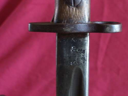 DEACTIVATED !!! 1917 BSA Rifle .303 Cal With Matching 1907 Bayonet And Scabbard. Crazy R1 Start !!!.