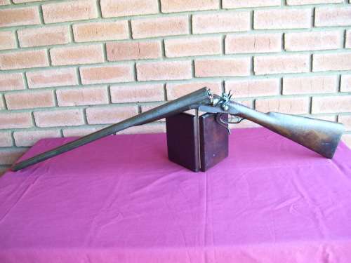 DEACTIVATED!! James Woodward "The Automatic" Double Barrel Shotgun. High Value Collectors Shotgun.
