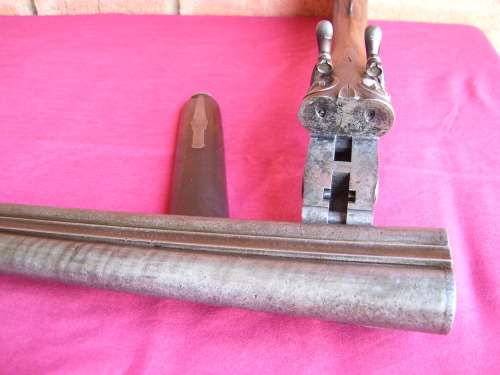 DEACTIVATED!! James Woodward "The Automatic" Double Barrel Shotgun. High Value Collectors Shotgun.