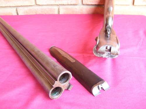 DEACTIVATED!! James Woodward "The Automatic" Double Barrel Shotgun. High Value Collectors Shotgun.