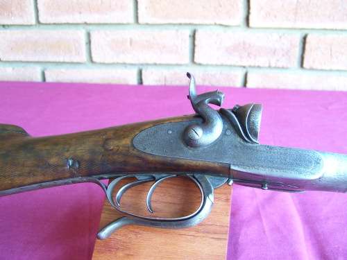 DEACTIVATED!! James Woodward "The Automatic" Double Barrel Shotgun. High Value Collectors Shotgun.