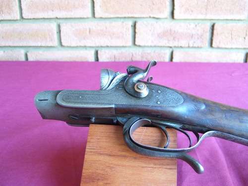 DEACTIVATED!! James Woodward "The Automatic" Double Barrel Shotgun. High Value Collectors Shotgun.